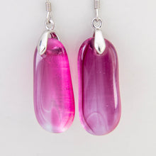 Load image into Gallery viewer, READY TO SHIP Loloma Glass Drop Earrings in 925 Sterling Silver - FJD$
