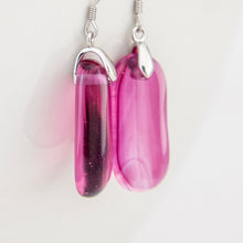 Load image into Gallery viewer, READY TO SHIP Loloma Glass Drop Earrings in 925 Sterling Silver - FJD$
