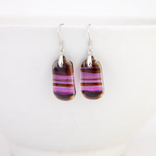 Load image into Gallery viewer, READY TO SHIP Loloma Glass Drop Earrings in 925 Sterling Silver - FJD$
