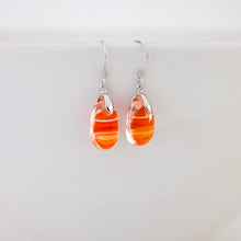 Load image into Gallery viewer, READY TO SHIP Loloma Glass Drop Earrings in 925 Sterling Silver - FJD$
