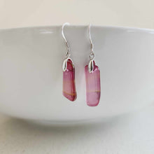 Load image into Gallery viewer, READY TO SHIP Loloma Glass Drop Earrings in 925 Sterling Silver - FJD$
