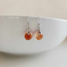 Load image into Gallery viewer, READY TO SHIP Loloma Glass Drop Earrings in 925 Sterling Silver - FJD$
