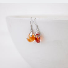 Load image into Gallery viewer, READY TO SHIP Loloma Glass Drop Earrings in 925 Sterling Silver - FJD$
