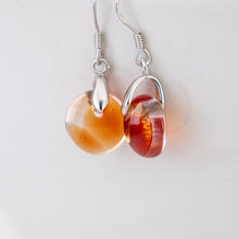 Load image into Gallery viewer, READY TO SHIP Loloma Glass Drop Earrings in 925 Sterling Silver - FJD$
