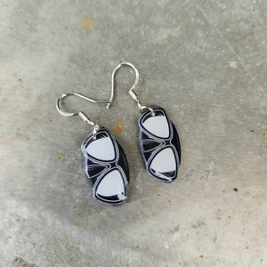 READY TO SHIP Dive Resin Earrings - 925 Sterling Silver FJD$