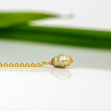 Load image into Gallery viewer, READY TO SHIP Single Fiji Keshi Pearl Cuff Earring - 14k Gold Fill FJD$
