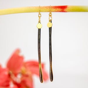 READY TO SHIP Mother of Pearl Earrings - 14k Gold Fill FJD$