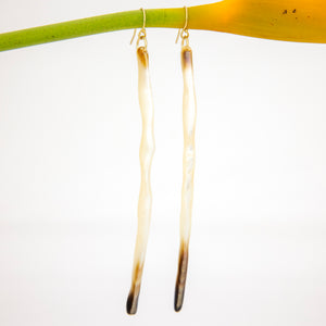 READY TO SHIP Mother of Pearl Earrings - 14k Gold Fill FJD$