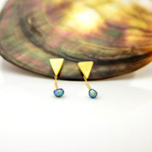 Load image into Gallery viewer, READY TO SHIP Mother of Pearl &amp; Freshwater Pearl Earrings - 14k Gold Fill FJD$
