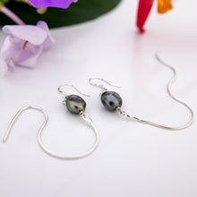 Load image into Gallery viewer, READY TO SHIP Fiji Keshi Pearl Drop Earrings - 925 Sterling Silver FJD$
