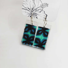 Load image into Gallery viewer, READY TO SHIP Pasifika Resin Earrings - 925 Sterling Silver FJD$
