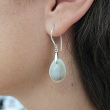 Load image into Gallery viewer, READY TO SHIP Cowrie Shell Earrings - 925 Sterling Silver FJD$
