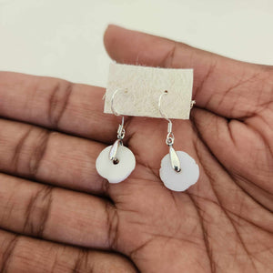 READY TO SHIP Shell Money Earrings - 925 Sterling Silver FJD$