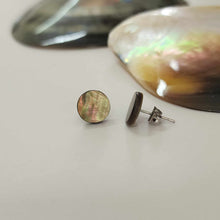 Load image into Gallery viewer, READY TO SHIP Mother of Pearl Stud Earrings - Stainless Steel FJD$
