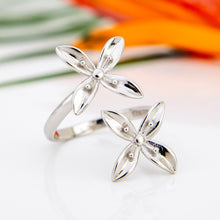 Load image into Gallery viewer, READY TO SHIP Frangipani Bua Ring - 925 Sterling Silver FJD$
