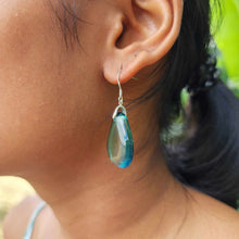 Load image into Gallery viewer, READY TO SHIP Loloma Glass Drop Earrings in 925 Sterling Silver - FJD$
