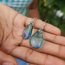 Load image into Gallery viewer, READY TO SHIP Loloma Glass Drop Earrings in 925 Sterling Silver - FJD$
