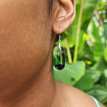 Load image into Gallery viewer, READY TO SHIP Loloma Glass Drop Earrings in 925 Sterling Silver - FJD$
