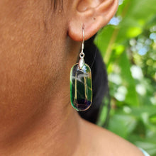 Load image into Gallery viewer, READY TO SHIP Loloma Glass Drop Earrings in 925 Sterling Silver - FJD$
