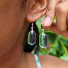 Load image into Gallery viewer, READY TO SHIP Loloma Glass Drop Earrings in 925 Sterling Silver - FJD$
