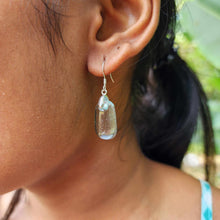 Load image into Gallery viewer, READY TO SHIP Loloma Glass Drop Earrings in 925 Sterling Silver - FJD$
