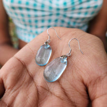 Load image into Gallery viewer, READY TO SHIP Loloma Glass Drop Earrings in 925 Sterling Silver - FJD$
