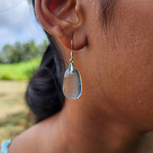 Load image into Gallery viewer, READY TO SHIP Loloma Glass Drop Earrings in 925 Sterling Silver - FJD$
