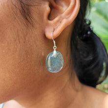 Load image into Gallery viewer, READY TO SHIP Loloma Glass Drop Earrings in 925 Sterling Silver - FJD$
