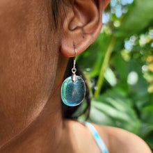 Load image into Gallery viewer, READY TO SHIP Loloma Glass Drop Earrings in 925 Sterling Silver - FJD$
