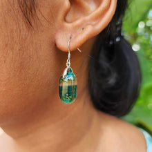 Load image into Gallery viewer, READY TO SHIP Loloma Glass Drop Earrings in 925 Sterling Silver - FJD$
