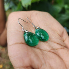 Load image into Gallery viewer, READY TO SHIP Loloma Glass Drop Earrings in 925 Sterling Silver - FJD$
