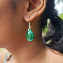 Load image into Gallery viewer, READY TO SHIP Loloma Glass Drop Earrings in 925 Sterling Silver - FJD$
