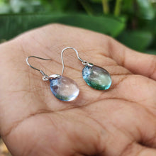 Load image into Gallery viewer, READY TO SHIP Loloma Glass Drop Earrings in 925 Sterling Silver - FJD$
