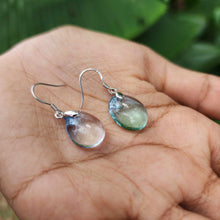 Load image into Gallery viewer, READY TO SHIP Loloma Glass Drop Earrings in 925 Sterling Silver - FJD$
