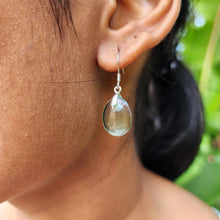 Load image into Gallery viewer, READY TO SHIP Loloma Glass Drop Earrings in 925 Sterling Silver - FJD$
