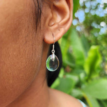 Load image into Gallery viewer, READY TO SHIP Loloma Glass Drop Earrings in 925 Sterling Silver - FJD$
