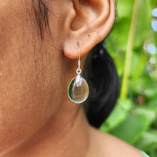 Load image into Gallery viewer, READY TO SHIP Loloma Glass Drop Earrings in 925 Sterling Silver - FJD$
