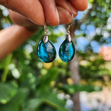 Load image into Gallery viewer, READY TO SHIP Loloma Glass Drop Earrings in 925 Sterling Silver - FJD$
