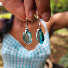 Load image into Gallery viewer, READY TO SHIP Loloma Glass Drop Earrings in 925 Sterling Silver - FJD$
