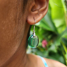 Load image into Gallery viewer, READY TO SHIP Loloma Glass Drop Earrings in 925 Sterling Silver - FJD$
