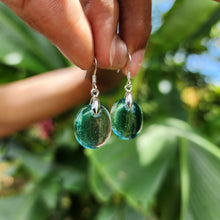 Load image into Gallery viewer, READY TO SHIP Loloma Glass Drop Earrings in 925 Sterling Silver - FJD$
