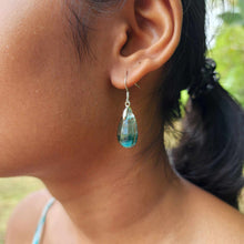 Load image into Gallery viewer, READY TO SHIP Loloma Glass Drop Earrings in 925 Sterling Silver - FJD$
