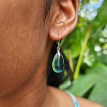 Load image into Gallery viewer, READY TO SHIP Loloma Glass Drop Earrings in 925 Sterling Silver - FJD$
