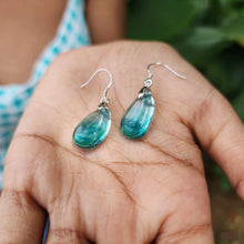 Load image into Gallery viewer, READY TO SHIP Loloma Glass Drop Earrings in 925 Sterling Silver - FJD$
