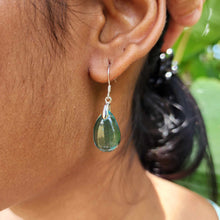 Load image into Gallery viewer, READY TO SHIP Loloma Glass Drop Earrings in 925 Sterling Silver - FJD$
