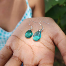 Load image into Gallery viewer, READY TO SHIP Loloma Glass Drop Earrings in 925 Sterling Silver - FJD$
