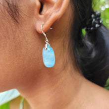 Load image into Gallery viewer, READY TO SHIP Loloma Glass Drop Earrings in 925 Sterling Silver - FJD$
