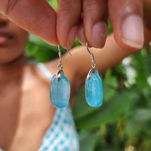 Load image into Gallery viewer, READY TO SHIP Loloma Glass Drop Earrings in 925 Sterling Silver - FJD$
