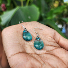 Load image into Gallery viewer, READY TO SHIP Loloma Glass Drop Earrings in 925 Sterling Silver - FJD$
