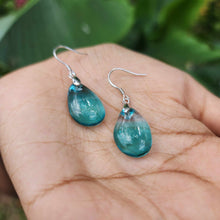 Load image into Gallery viewer, READY TO SHIP Loloma Glass Drop Earrings in 925 Sterling Silver - FJD$
